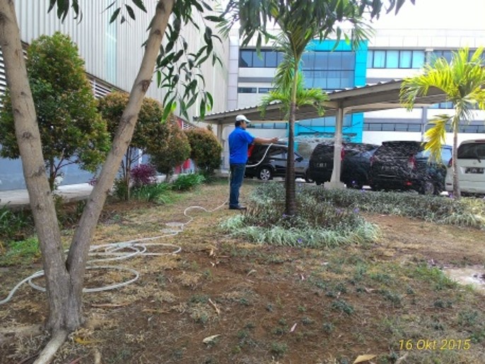 Perawatan taman dan area hijau